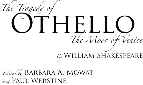Othello Character Chart Worksheet